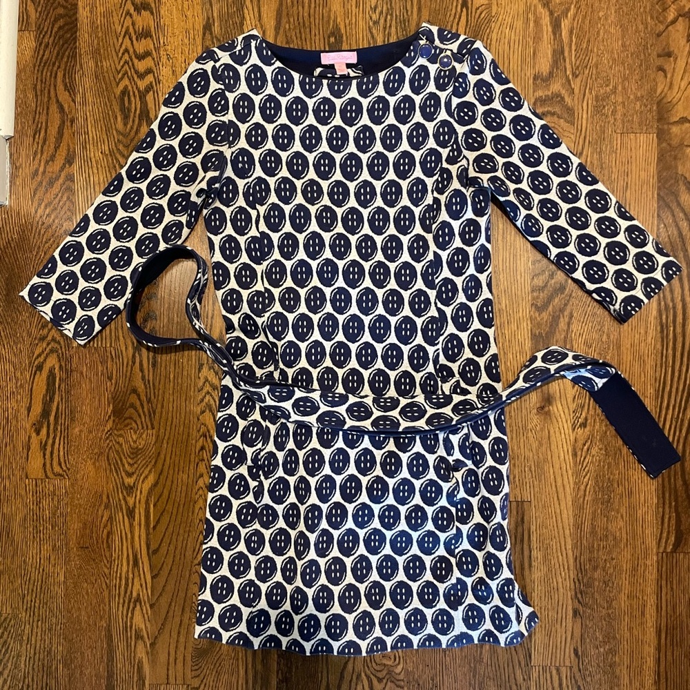 Lilly Pulitzer button print dress